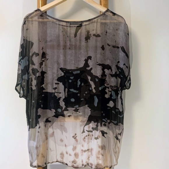 SAM&LAVI Top From Sax Sheer XS Great Colors - Picture 2 of 9